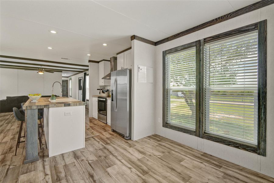 Furnished interior view inside a new home in , Brazoria (Image 8).
