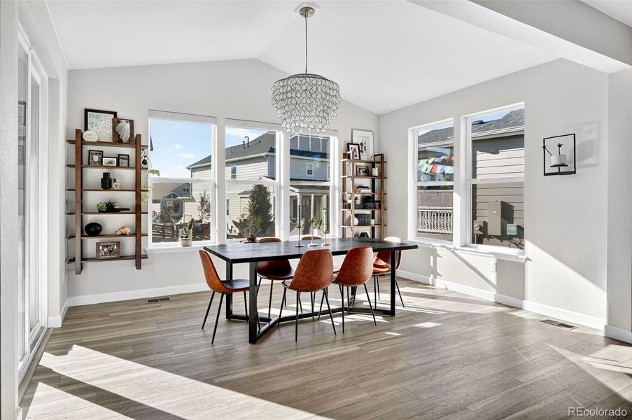 Furnished interior view inside a new home in Colliers Hill, Erie (Image 18). Furnished interior view inside a new home in Colliers Hill, Erie (Image 18).