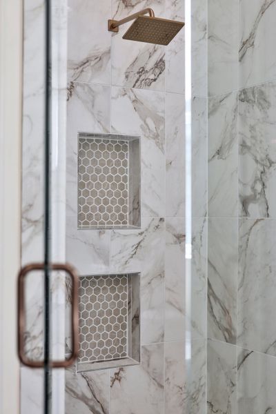 Representative interior finishes for a home built from the Sawyer by Riverside Homes in Mariposa at EverRange, Jacksonville (Image 28).