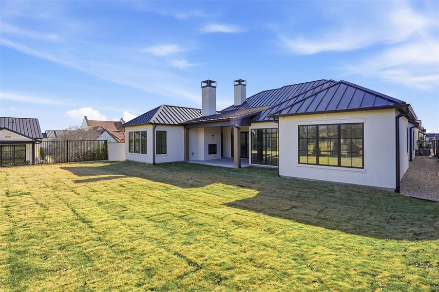 Exterior details and patio area of a home in , Fort Worth (Image 26).