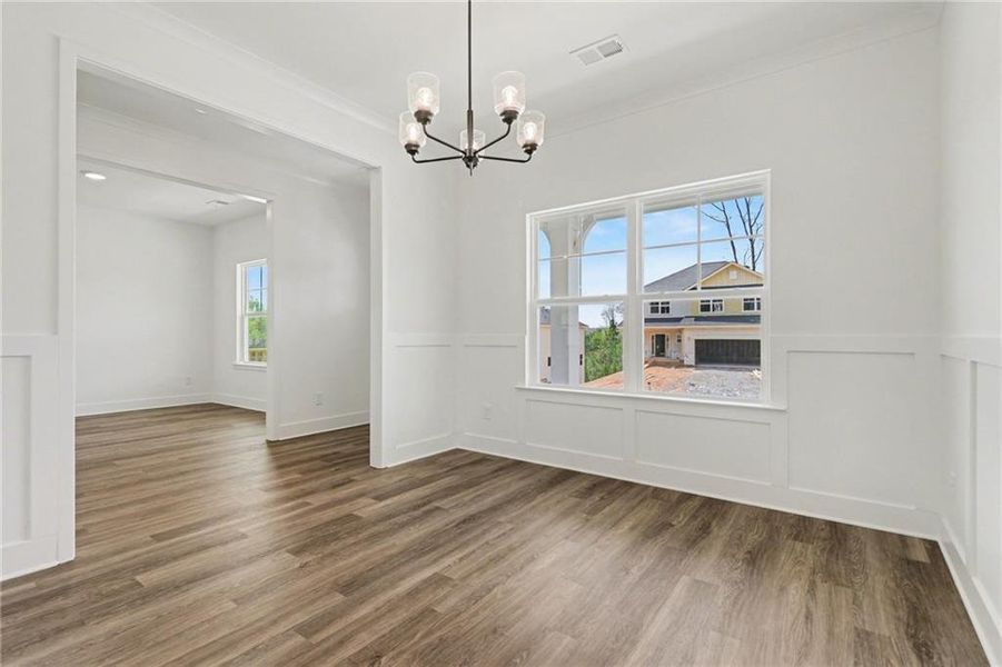 Spacious, unfurnished interior of a new home in Thunder Ridge, Dawsonville (Image 18).