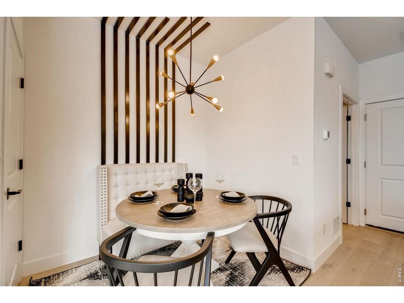 Furnished interior view inside a new home in Mountain Brook, Longmont (Image 22).