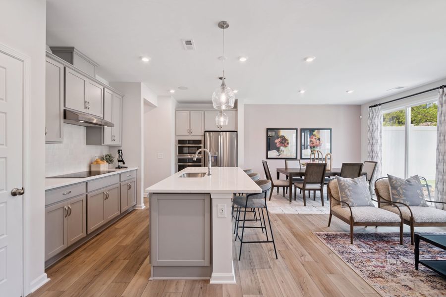 Furnished interior view inside a new home in Millstone, Cramerton (Image 6).