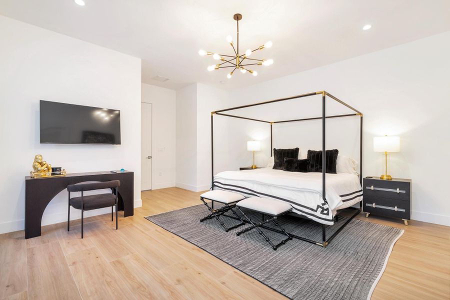 Furnished interior view inside a new home in , West Palm Beach (Image 10).