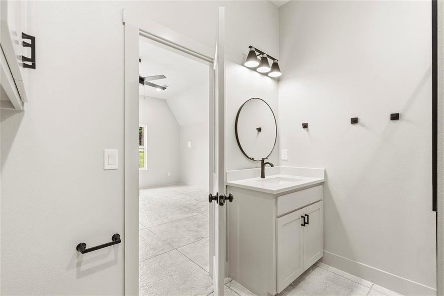 Furnished interior view inside a new home in , Mineola (Image 15).