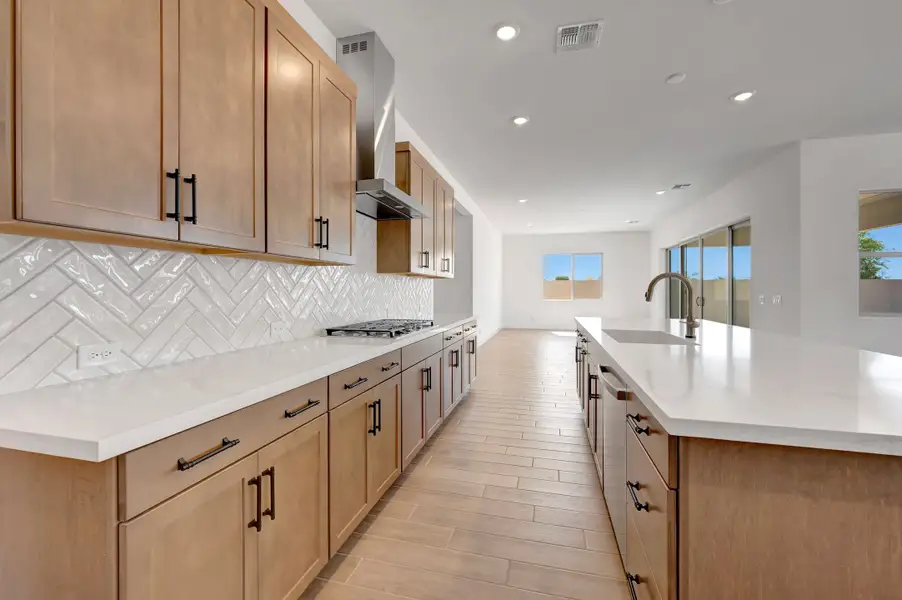 Furnished interior view inside a new home in Soleo, San Tan Valley (Image 6).