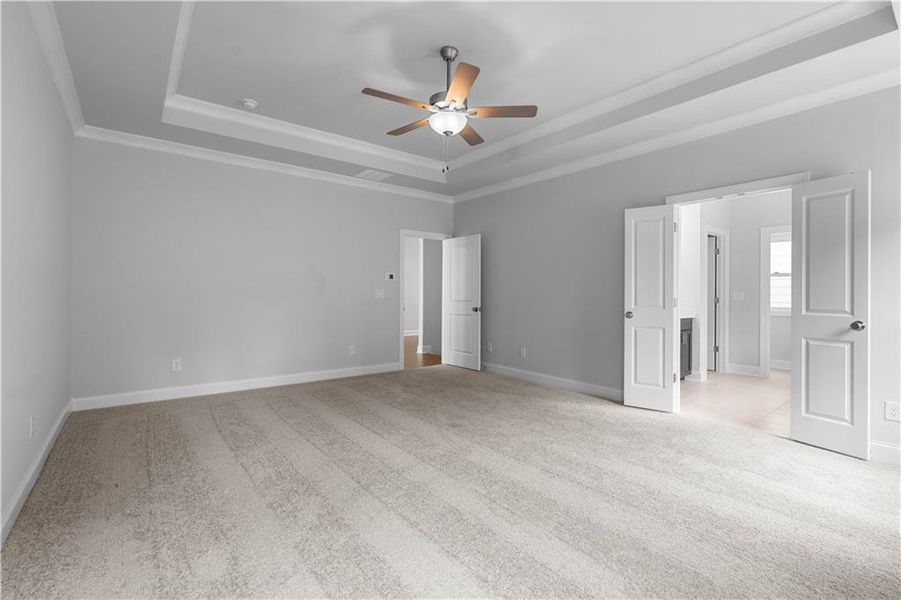 Spacious, unfurnished interior of a new home in Palisades Single Family, Cumming (Image 36).