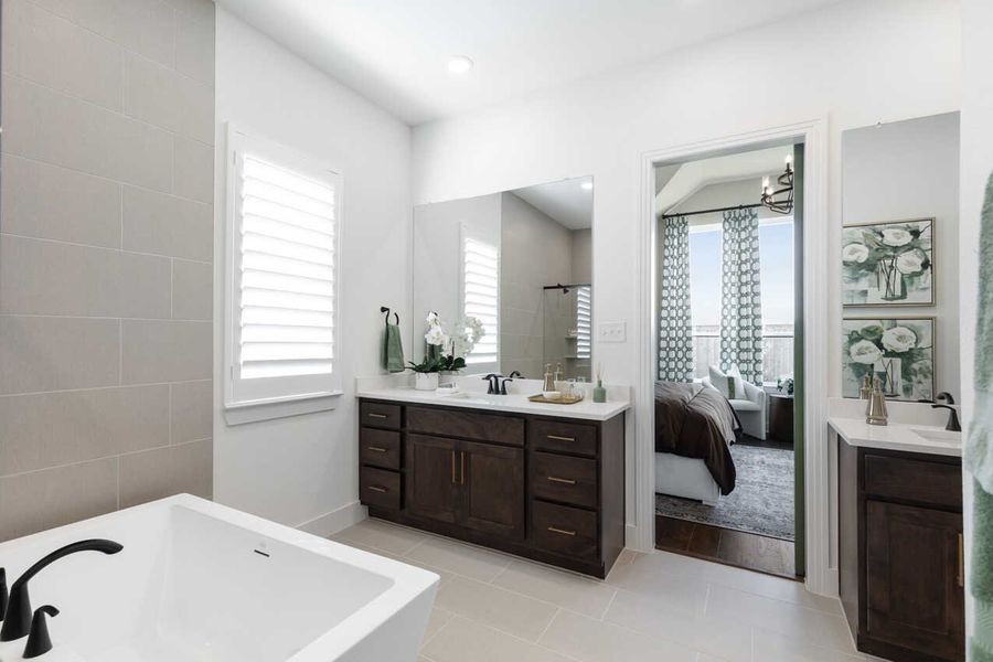 Representative Primary Bathroom - some options shown