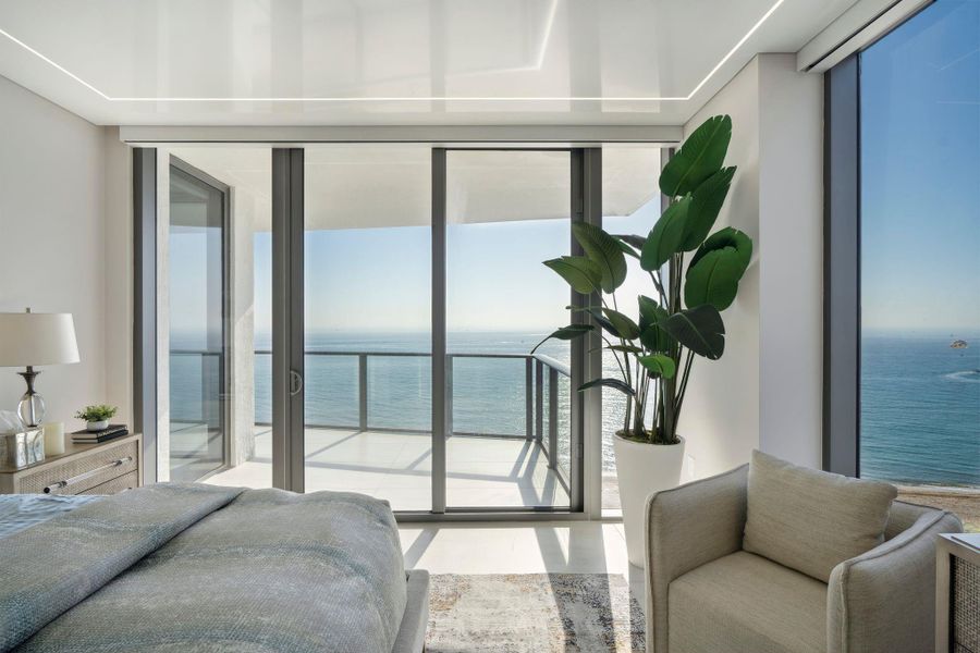 Furnished interior view inside a new home in , Pompano Beach (Image 15). Furnished interior view inside a new home in , Pompano Beach (Image 15).