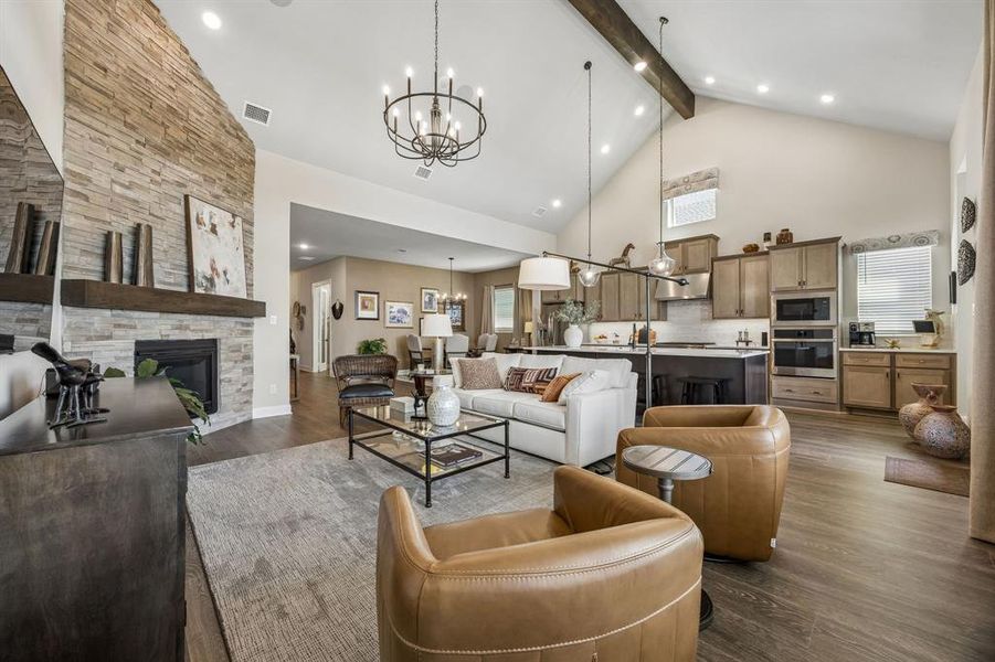 Furnished interior view inside a new home in , Mansfield (Image 14).