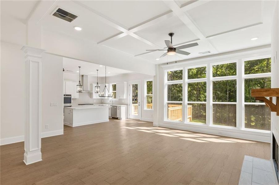 Spacious, unfurnished interior of a new home in Chattahoochee Reserve, Cumming (Image 54).