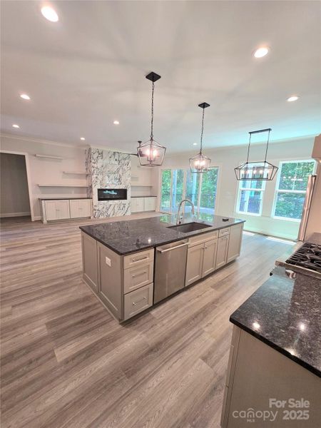 Furnished interior view inside a new home in , Belmont (Image 7).