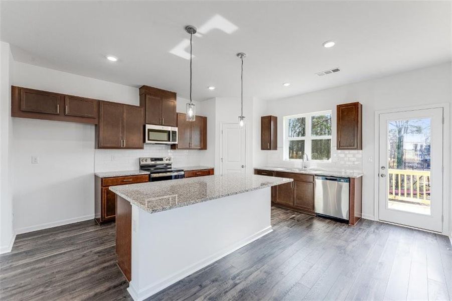 Furnished interior view inside a new home in Somerset at Veterans Memorial, Mableton (Image 5).