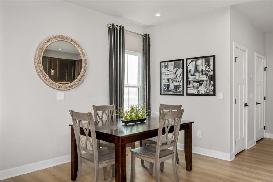 Furnished interior view inside a new home in McCain's Station Townhomes, Gallatin (Image 7).
