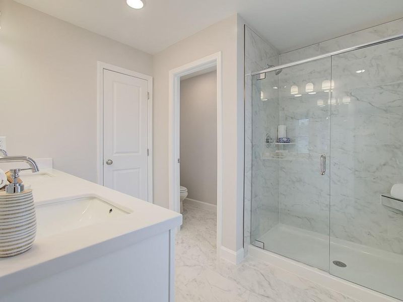 Furnished interior view inside a new home in Cherokee Township, Acworth (Image 10).