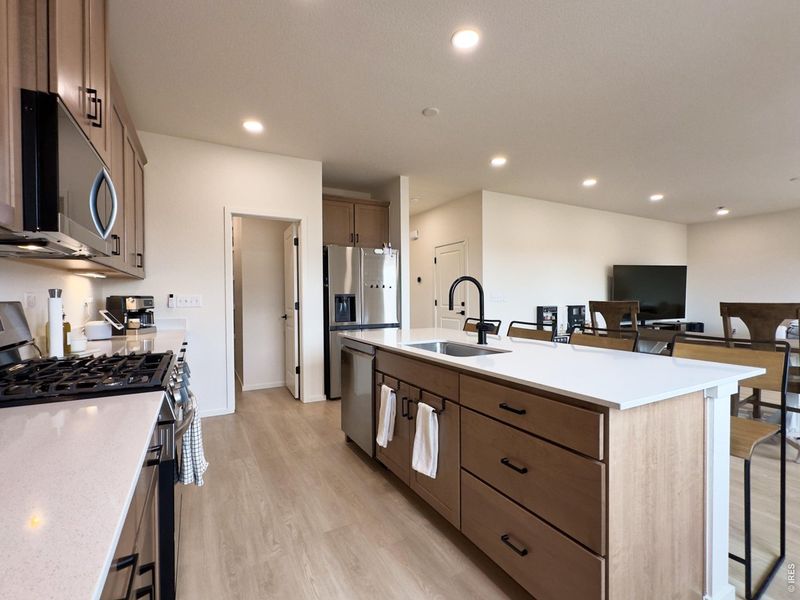Furnished interior view inside a new home in , Fort Collins (Image 14). Furnished interior view inside a new home in , Fort Collins (Image 14).