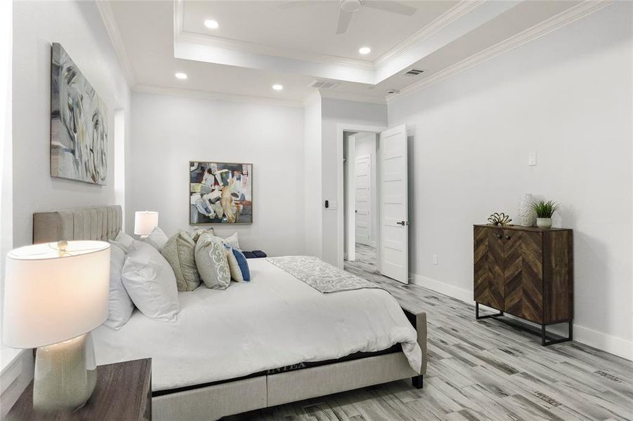 Furnished interior view inside a new home in , Dallas (Image 9). Furnished interior view inside a new home in , Dallas (Image 9).