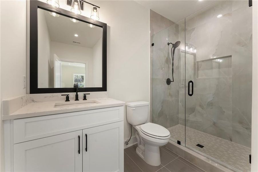 Furnished interior view inside a new home in , Marietta (Image 7).