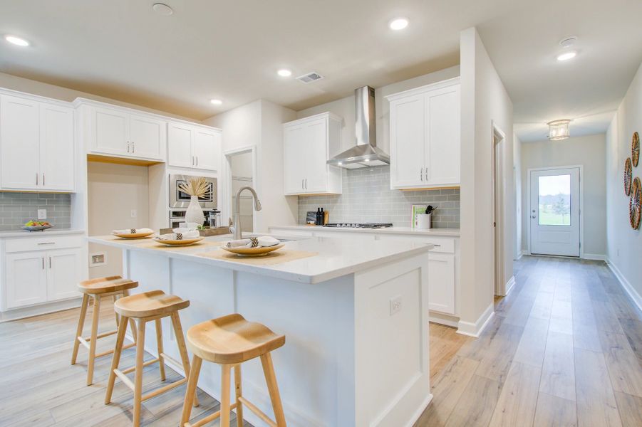 Similar Harrison floorplan for inspiration - features and finishes vary