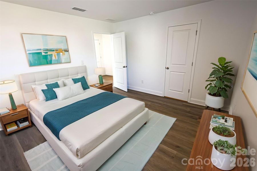 Furnished interior view inside a new home in , Denver (Image 11).