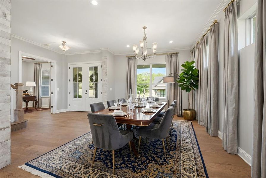 Extra space for dining