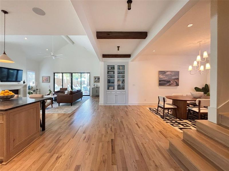 Furnished interior view inside a new home in , Dallas (Image 10).