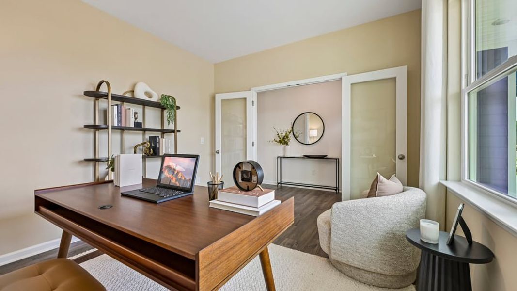 Furnished interior view inside a new home in Anderson Farm, Wendell (Image 8).