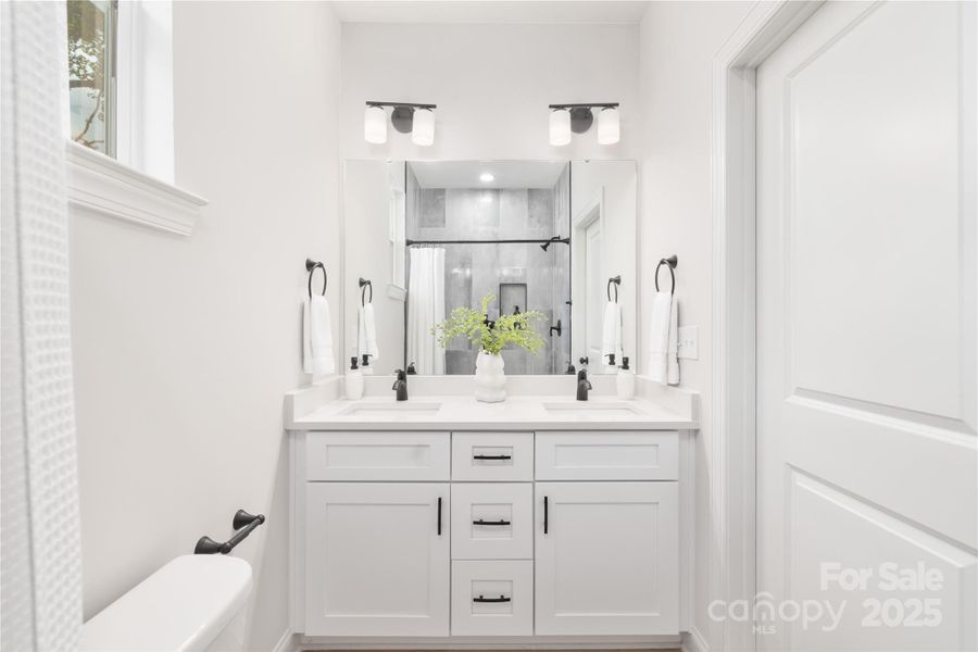 Furnished interior view inside a new home in , Charlotte (Image 15).