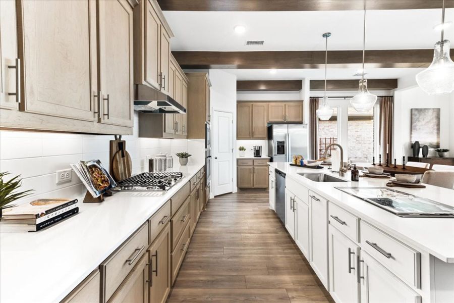 Furnished interior view inside a new home in Clearview Ranch, Royse City (Image 6).