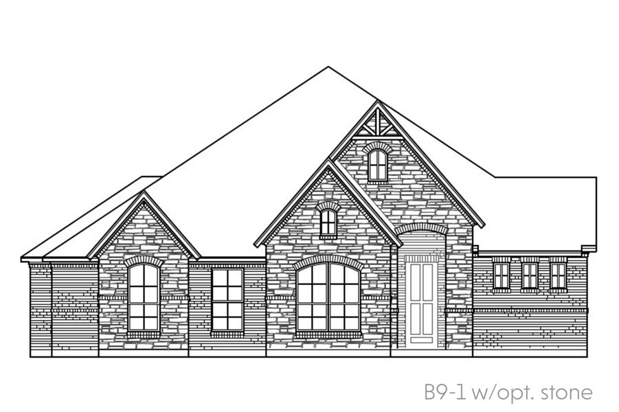 Representative rendering of the exterior for the Alexander by John Houston Homes (Image 9). Representative rendering of the exterior for the Alexander by John Houston Homes (Image 9).