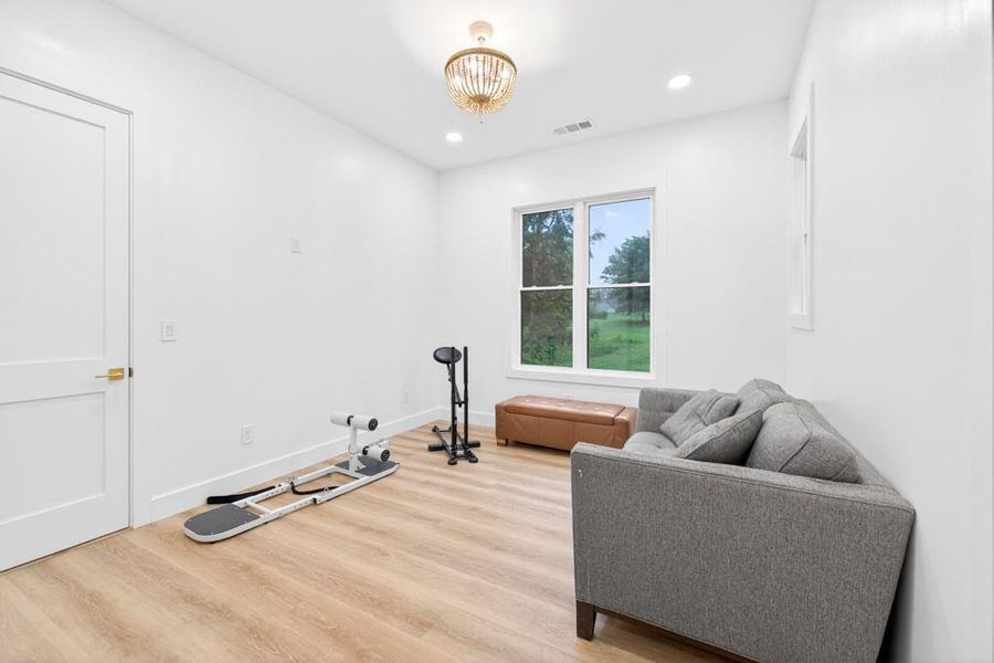 Furnished interior view inside a new home in , Buford (Image 61).
