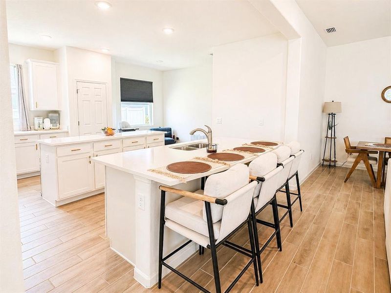 Furnished interior view inside a new home in Crystal Bay Estates, Grant-Valkaria (Image 6).