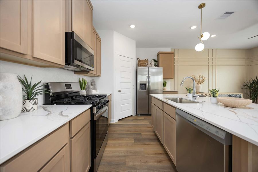 Furnished interior view inside a new home in Pinehaven, Houston (Image 14).