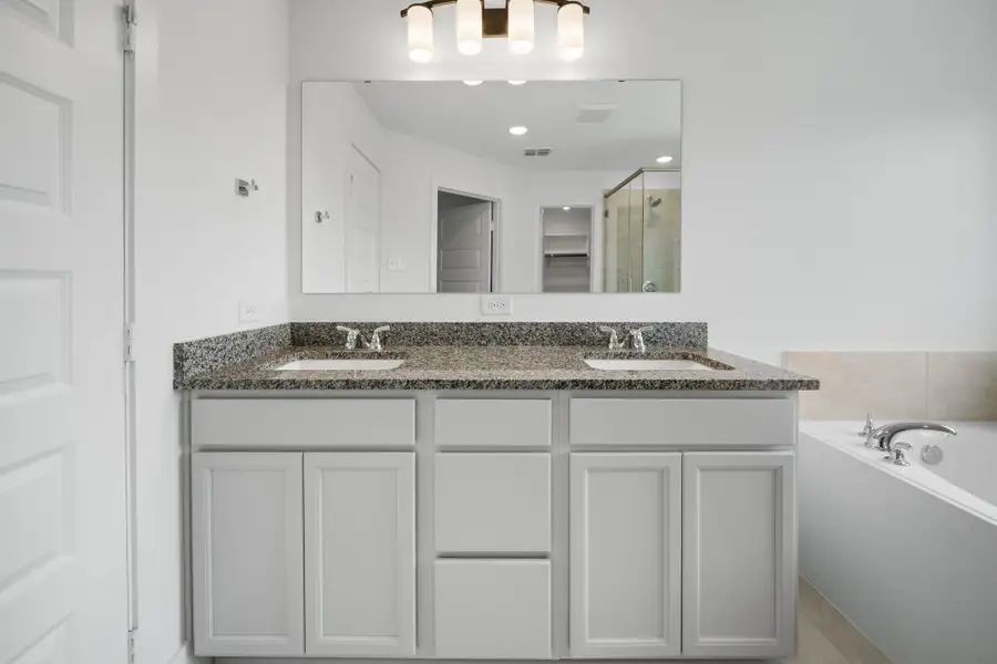 Furnished interior view inside a new home in Caddo Woods at the Brooks, Tyler (Image 4).