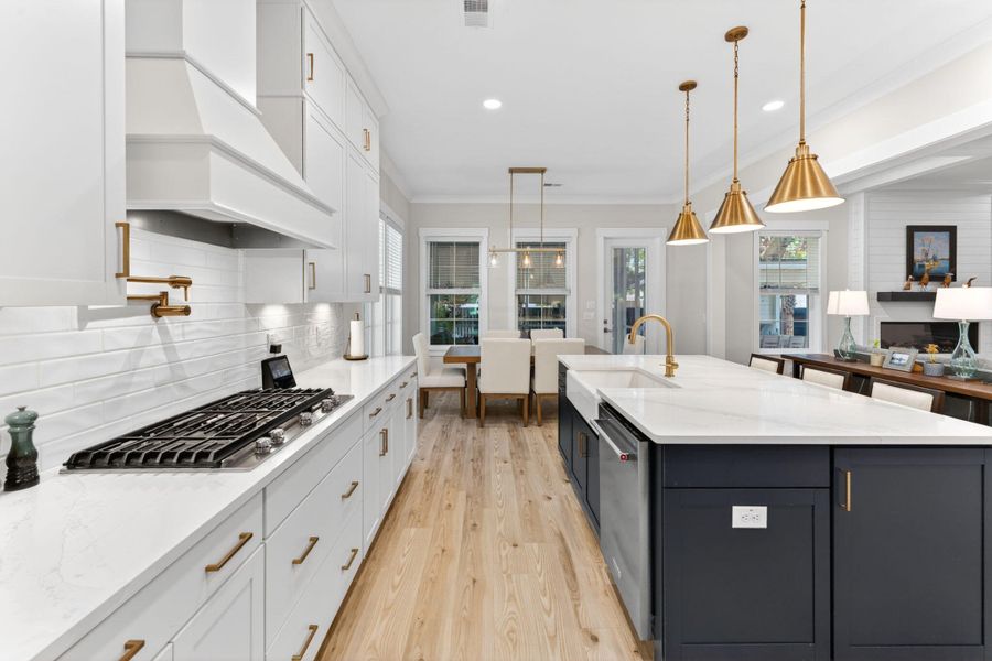 Furnished interior view inside a new home in Fiddler Cove, Mount Pleasant (Image 15).