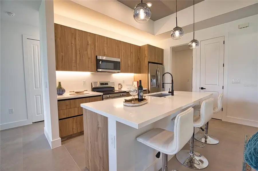 Furnished interior view inside a new home in , Venice (Image 15). Furnished interior view inside a new home in , Venice (Image 15).