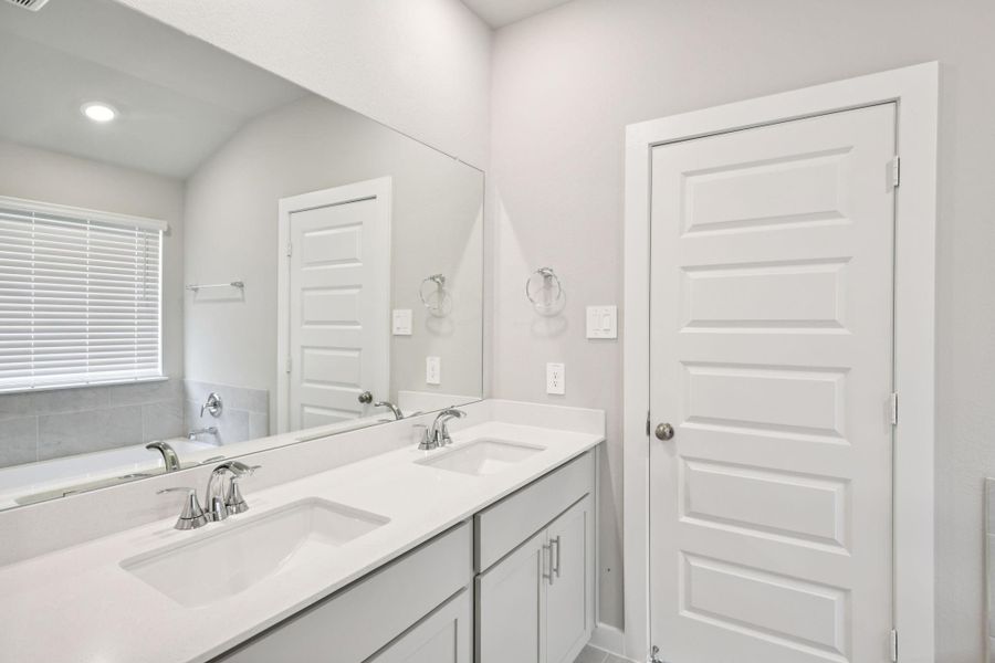 Photo is not of the actual home, but is an inspirational photo of builder’s model home and may depict options, furnishings, and/or decorator features that are not included