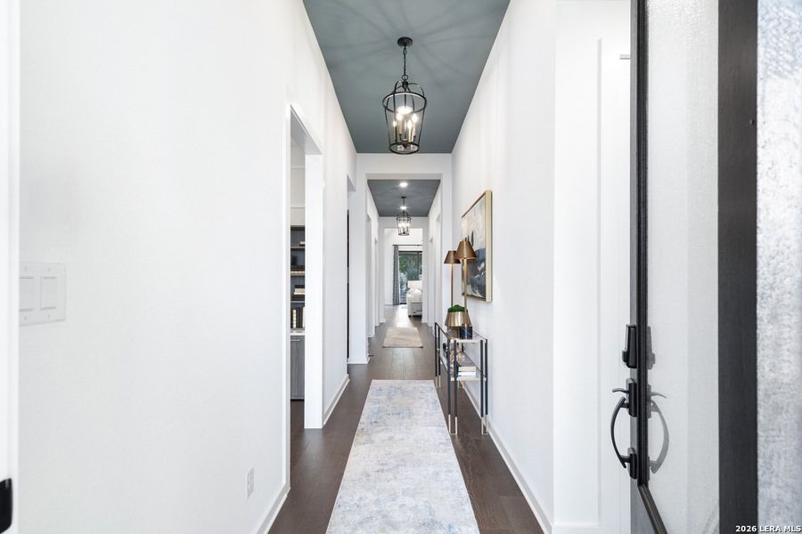 Furnished interior view inside a new home in The Ranches at Creekside, Boerne (Image 27).