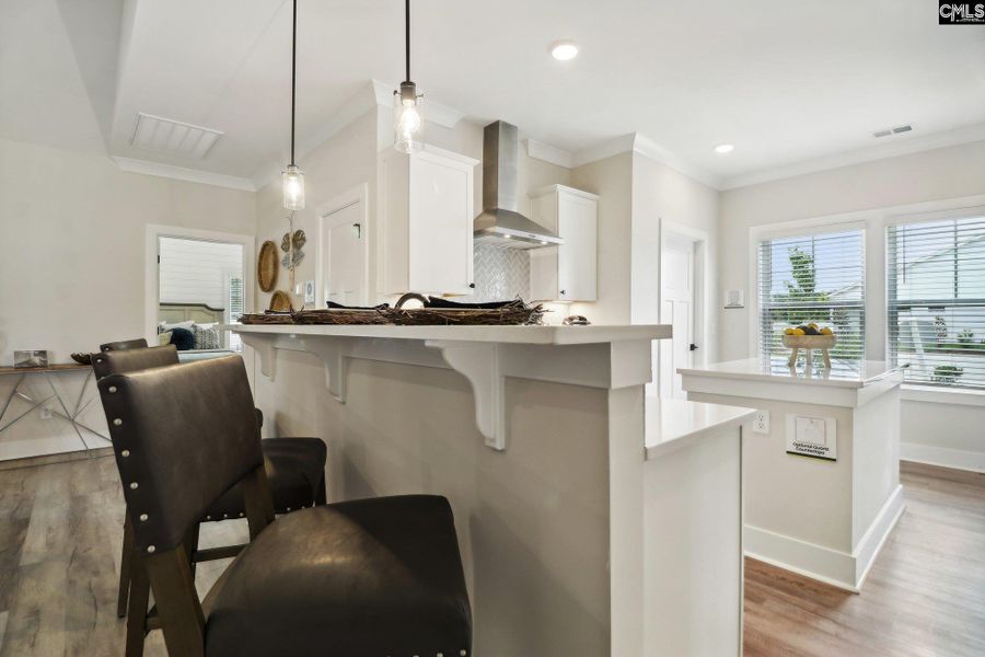 Furnished interior view inside a new home in Raglins Creek, Lugoff (Image 7). Furnished interior view inside a new home in Raglins Creek, Lugoff (Image 7).