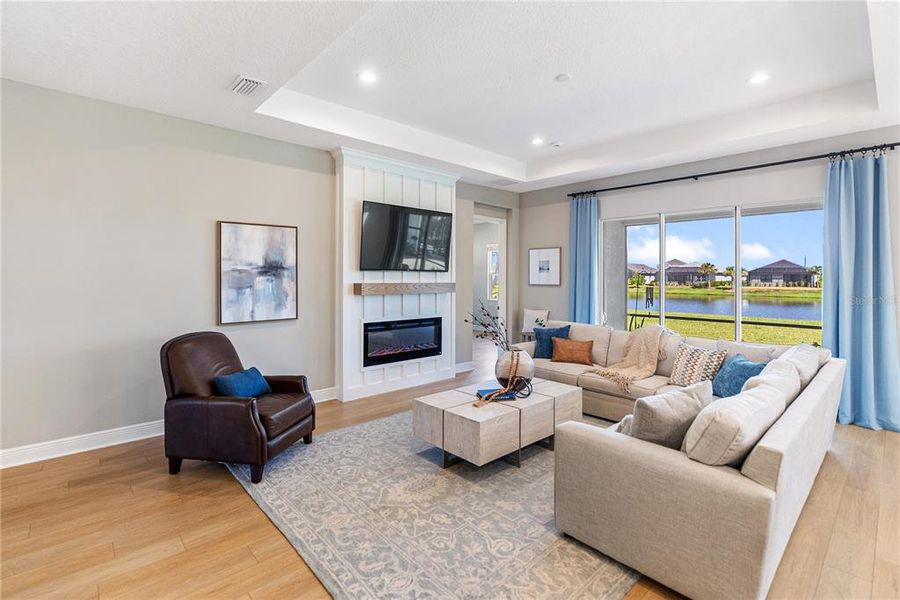 Furnished interior view inside a new home in Canoe Creek, Parrish (Image 31). Furnished interior view inside a new home in Canoe Creek, Parrish (Image 31).