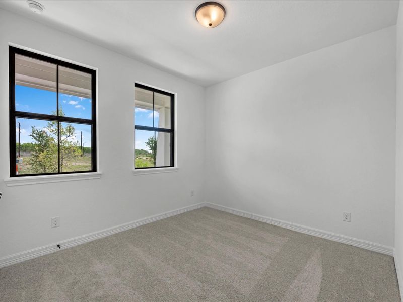 Spacious, unfurnished interior of a new home in Austin Point, Richmond (Image 21). Spacious, unfurnished interior of a new home in Austin Point, Richmond (Image 21).