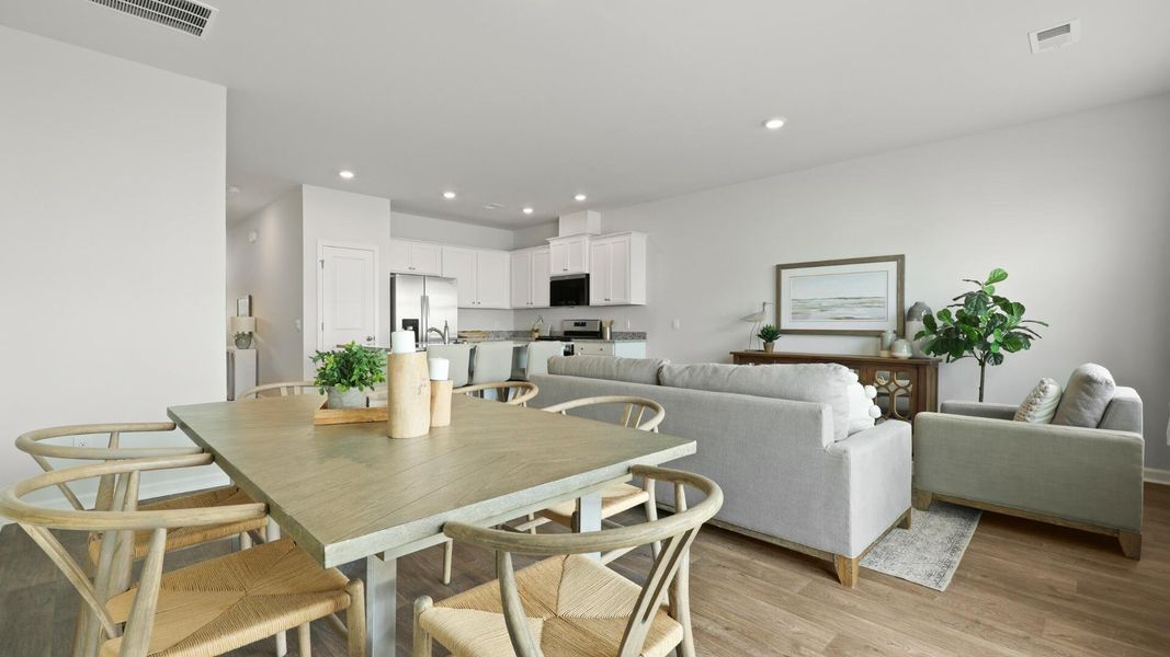 Furnished interior view inside a new home in Carolina Groves, Moncks Corner (Image 10).