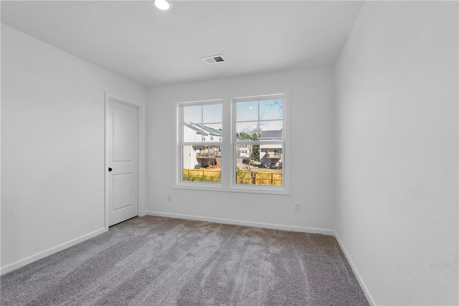 Bright and airy, this tranquil room offers a peace