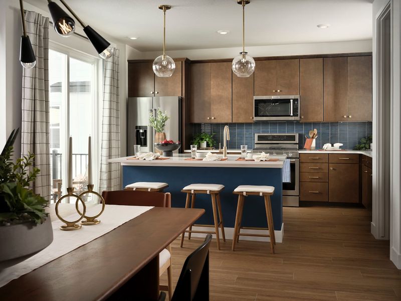 Representative furnished interior of a home built from the 2803 by Tri Pointe Homes in Painted Prairie, Aurora (Image 29).