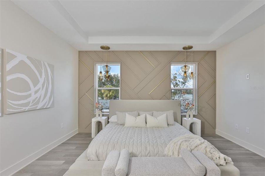 Furnished interior view inside a new home in , Tampa (Image 11).