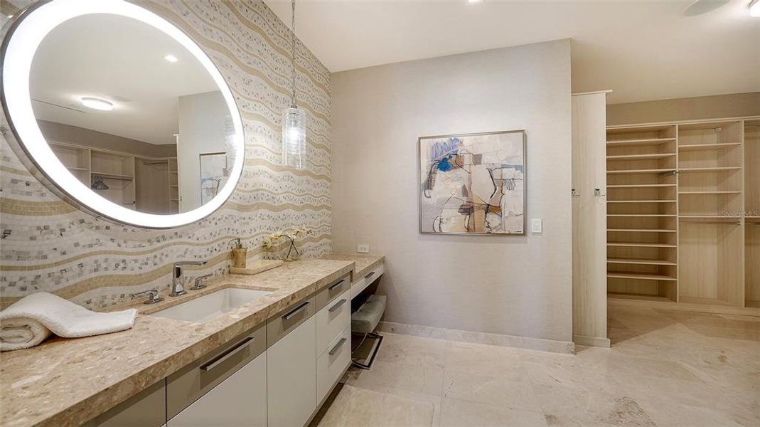 Furnished interior view inside a new home in , Longboat Key (Image 44). Furnished interior view inside a new home in , Longboat Key (Image 44).