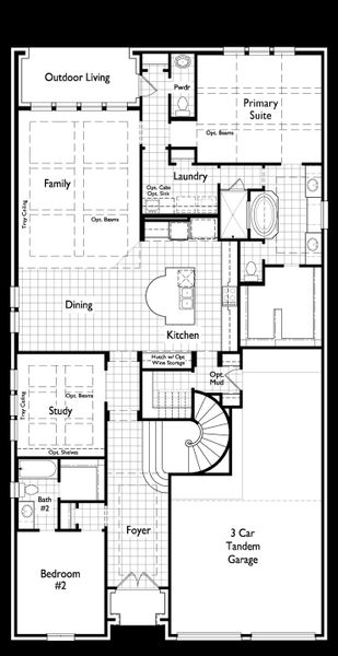 Downstairs Floor Plan