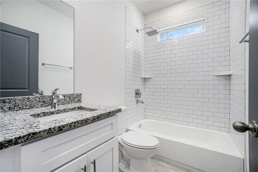 Furnished interior view inside a new home in , Atlanta (Image 11). Furnished interior view inside a new home in , Atlanta (Image 11).