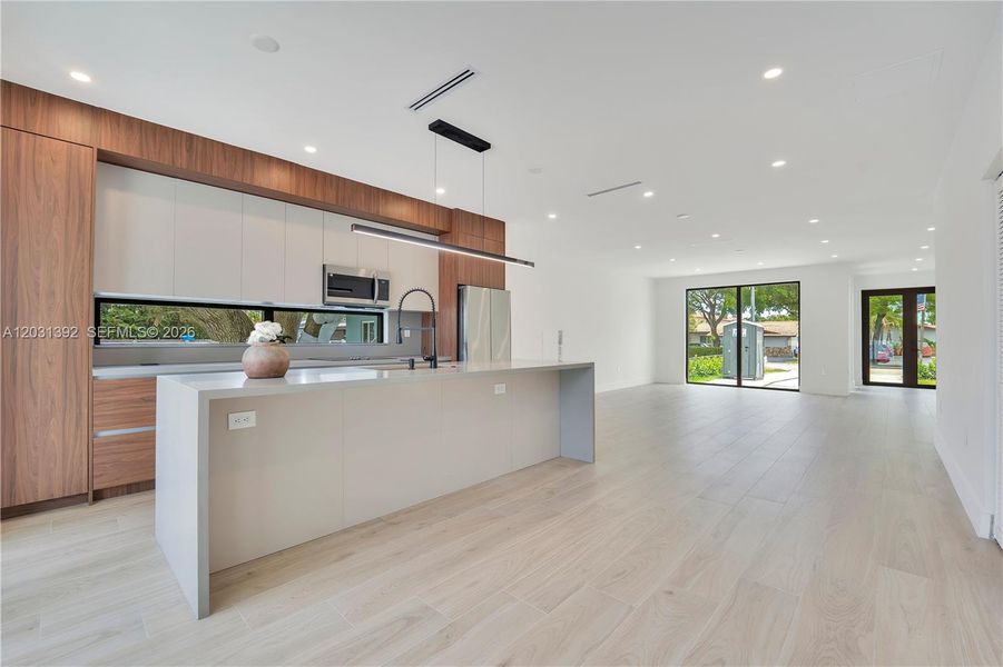 Furnished interior view inside a new home in , Hollywood (Image 5).