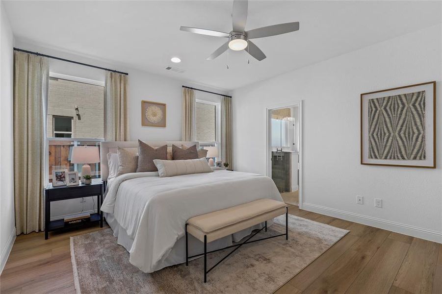 Furnished interior view inside a new home in Karis, Crowley (Image 31).